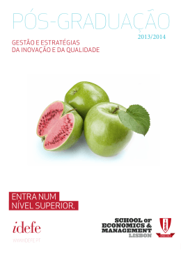 P&Oacute;S-GRADUA&Ccedil;&Atilde;O