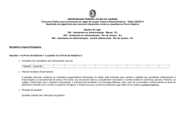 Resultado dos recursos interpostos contra as quest&otilde;es