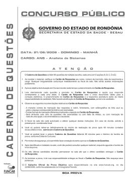 Prova - Calcule Mais