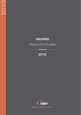 ANU&Aacute;RIO Finan&ccedil;as Estruturadas 2010