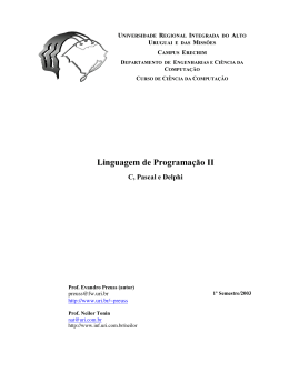 Apostila de Delphi e C