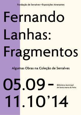 publica&ccedil;&atilde;o gratuita - Funda&ccedil;&atilde;o de Serralves