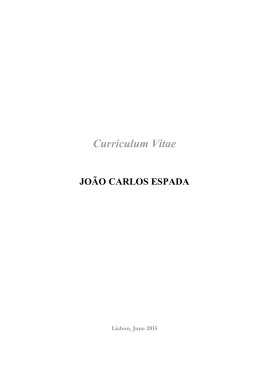 Jo&atilde;o Carlos Espada - Who`s who at the College of Europe?