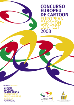 concurso europeu de cartoon european cartoon contest 2008