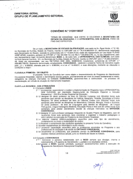 Hospital das Cl&iacute;nicas UFPR - Secretaria de Estado da Educa&ccedil;&atilde;o do