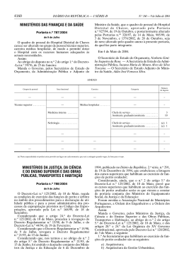 Portaria n.&ordm; 788/2004