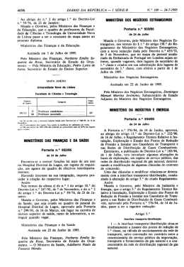 Portaria n.º 934/95