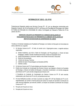 Instituto de Educação - Universidade de Lisboa