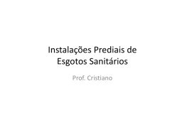 Instalações Prediais de Instalações Prediais de
