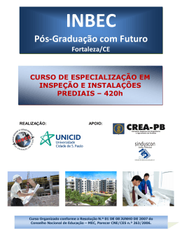 INBEC - CREA-PB Conselho Regional de Engenharia e Agronomia
