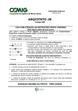 086 &ndash;Arquiteto Jr