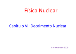 Decaimento Nuclear