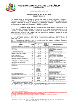 Documento Edital