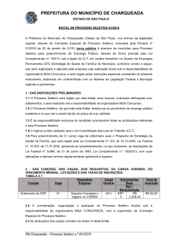 Edital de Abertura - MGA Concursos Publicos