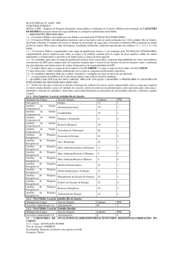 ## ATO EDITAL N&ordm; 1/2007 - EPE CONCURSO P&Uacute;BLICO ##TEX A