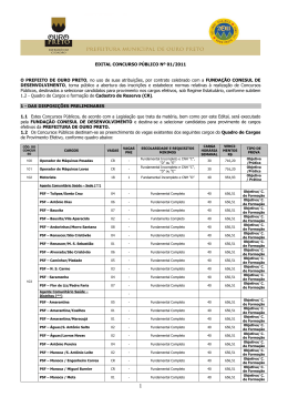 EDITAL OURO PRETO2007