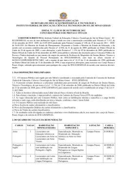 Edital Docente Efetivo 13-2012 - Concursos