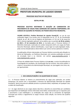 Edital - NW Classifica