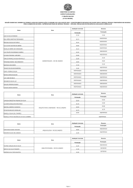 Resultado do Recurso - 1&ordf; Regi&atilde;o Militar