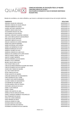 29.08.13-Resultado Definitivo Decreto n&ordm; 6.135