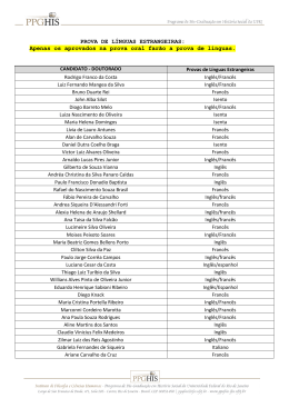 lista de candidatos.