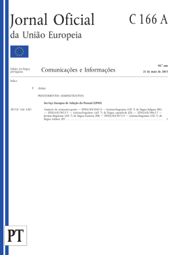 Jornal Oficial da União Europeia