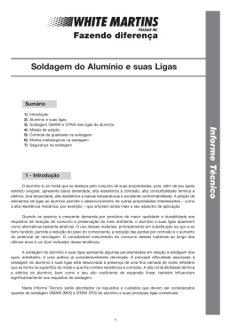TIG e MIG - Soldagem de Aluminio