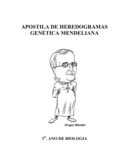 APOSTILA DE HEREDOGRAMAS GENÉTICA MENDELIANA