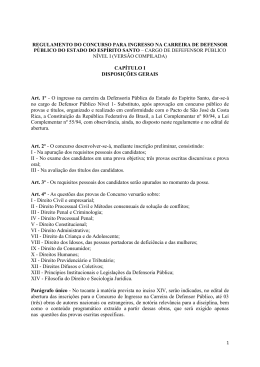 CAPÍTULO I DISPOSIÇÕES GERAIS Art. 1º