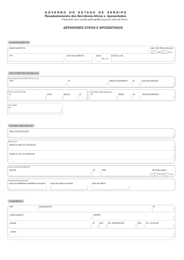 SERVIDORES ATIVOS E APOSENTADOS