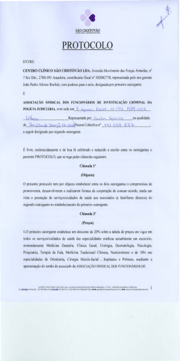 PROTOCOLO - ASFIC/PJ