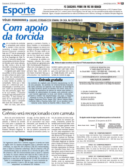 Esporte - Jornal Hoje