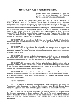 Resolu&ccedil;&atilde;o CNPCP n&ordm; 11, de 07 de dezembro