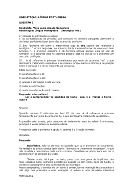 Respostas Recursos Portugu&ecirc;s