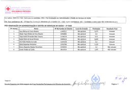 Ano Letivo: 2014-15 / C&oacute;d. Curso que se candidata