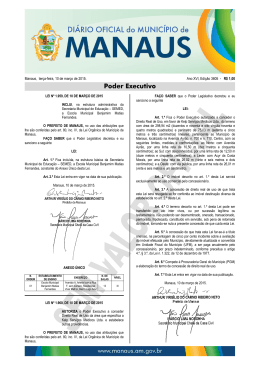 3605 caderno 1 - Di&aacute;rio Oficial do Munic&iacute;pio