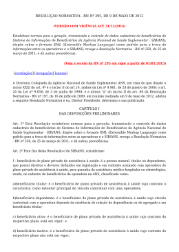Resolu&ccedil;&atilde;o Normativa n&deg; 295