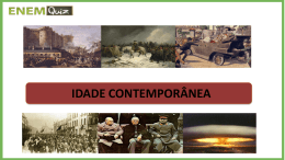 IDADE CONTEMPOR&Acirc;NEA