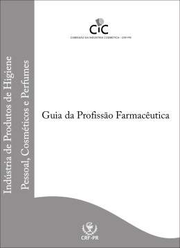 Guia cosméticos - CRF-PR