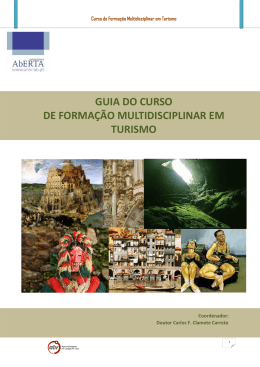 Curso de Formação Multidisciplinar em Turismo