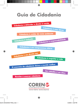 Guia de Cidadania - coren-sp