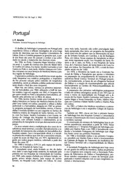 Portugal - Revista Nefrologia