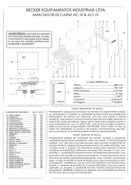 f BECKER EQUIPAMENTOS INDUSTRIAIS LTDA. \