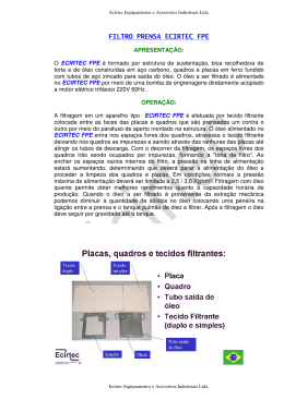 FILTRO PRENSA ECIRTEC FPE