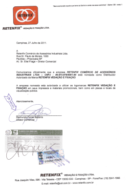 RETE N F IX E vEoAc&Atilde;o E Fimc&Atilde;o LTDA.