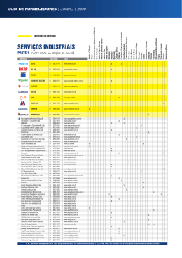 Guia - Servi&ccedil;os Industriais 2