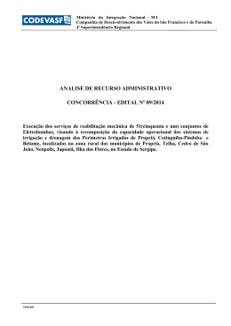 julgamento recurso - Licita&ccedil;&otilde;es