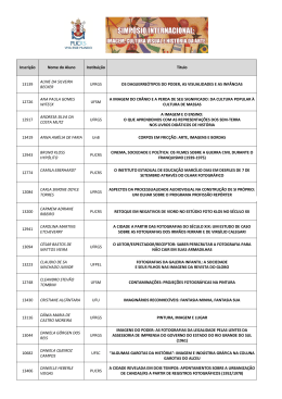 Inscri&ccedil;&atilde;o Nome do Aluno Institui&ccedil;&atilde;o T&iacute;tulo 13139 ALINE