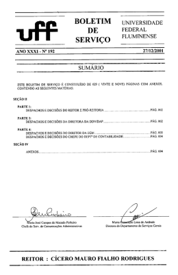 192, de 27/12/2001 - Universidade Federal Fluminense