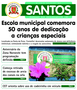 Escola municipal comemora 50 anos de dedicação